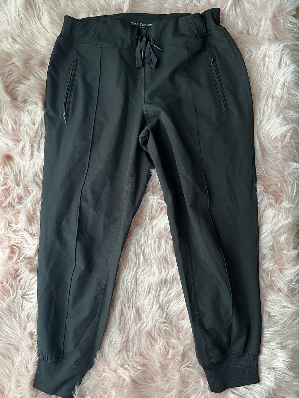 Calvin Klein Black Women's Jogger Track Pants Medium